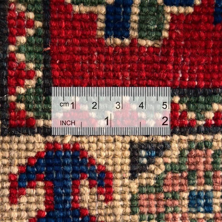 Detail image of 2' x 3' 3 Hand Knotted Kazak Rug