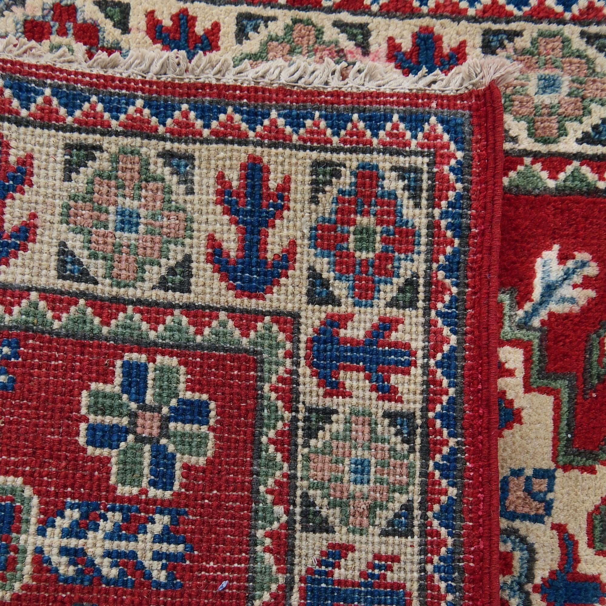 Detail image 12 of 12: 2' x 3' 3 Hand Knotted Kazak Rug