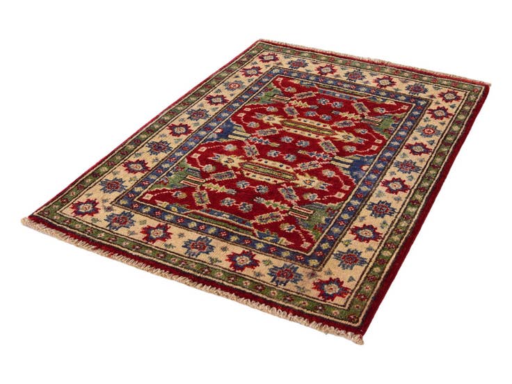 Detail image of 2' x 3' Hand Knotted Kazak Rug