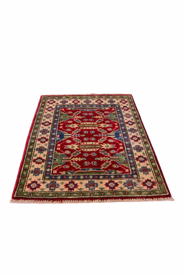 Detail image of 2' x 3' Hand Knotted Kazak Rug