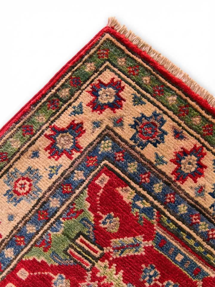 2' x 3' Hand Knotted Kazak Rug