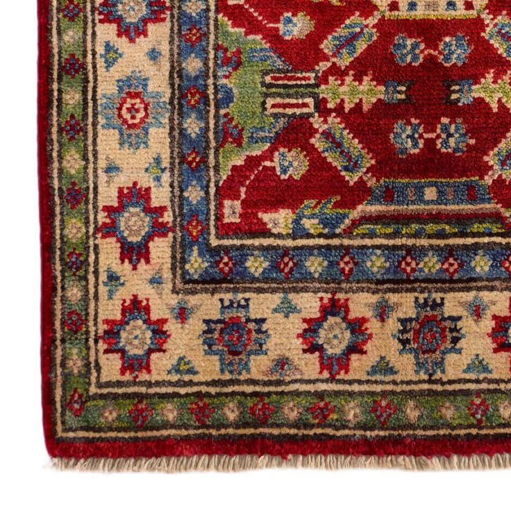 Detail image of 2' x 3' Hand Knotted Kazak Rug