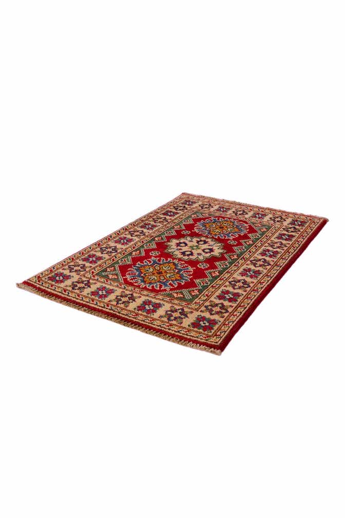 2' x 2' 11 Hand Knotted Kazak Rug