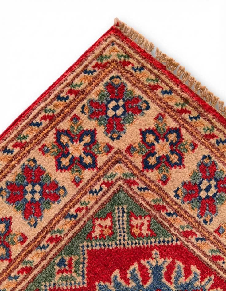 Detail image of 2' x 2' 11 Hand Knotted Kazak Rug