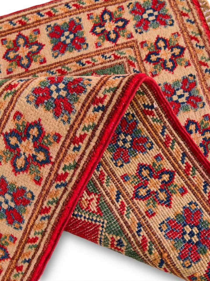 2' x 2' 11 Hand Knotted Kazak Rug