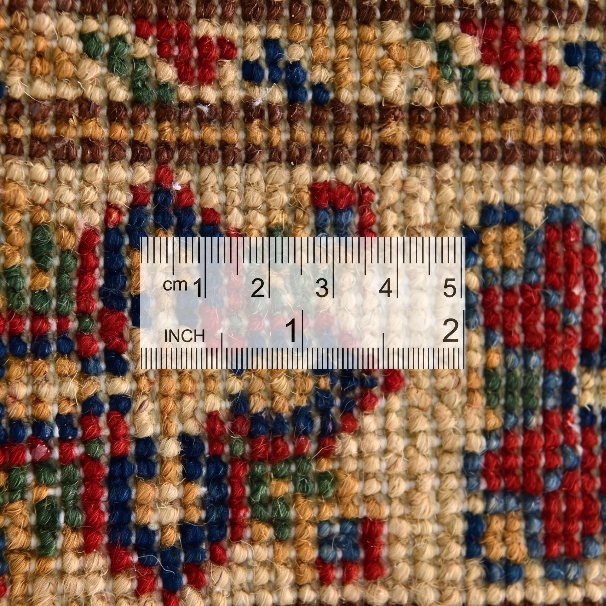 2' x 2' 11 Hand Knotted Kazak Rug