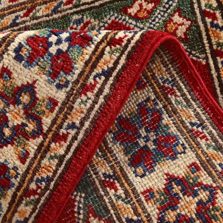 2' x 3' 3 Hand Knotted Kazak Rug