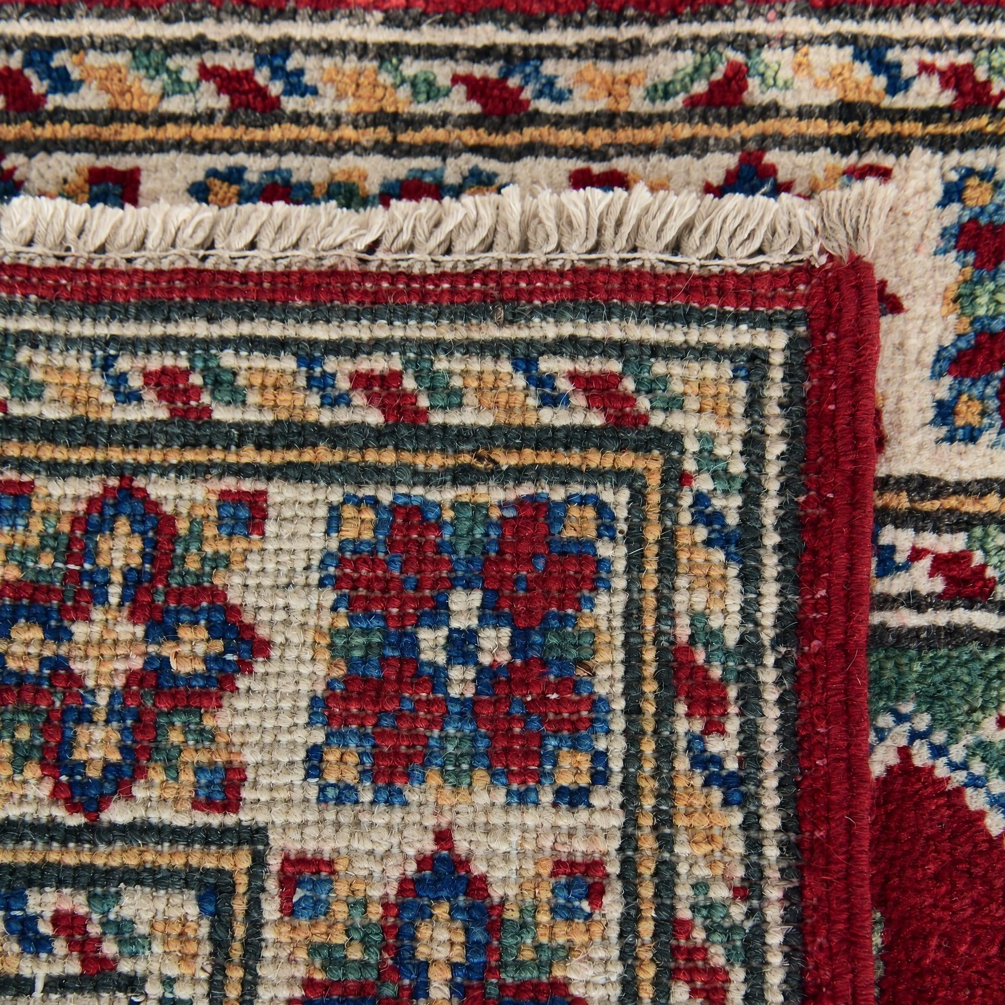 Detail image 12 of 12: 2' x 3' 3 Hand Knotted Kazak Rug