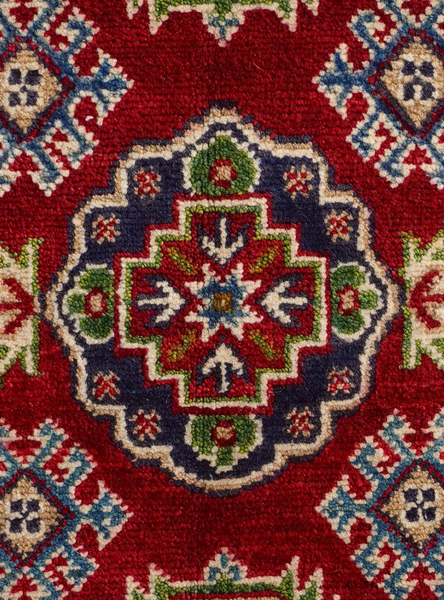 2' 1 x 3' 6 Hand Knotted Kazak Rug