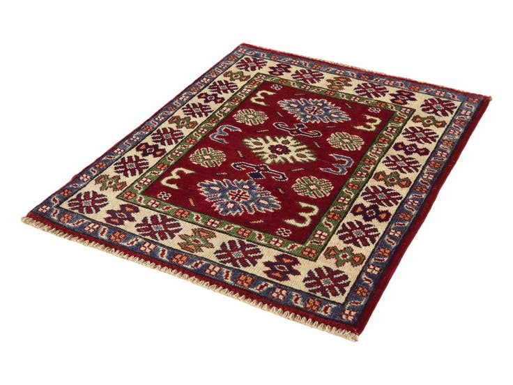 Detail image of 2' x 2' 9 Hand Knotted Kazak Rug