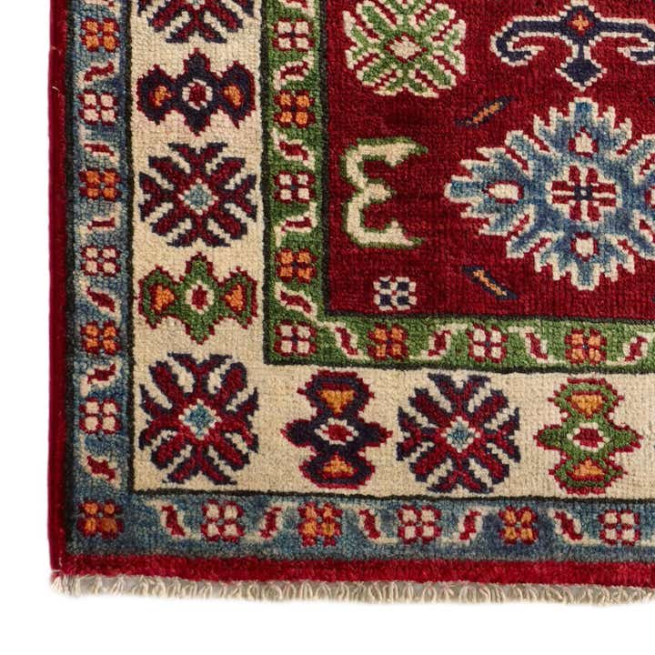 2' x 2' 9 Hand Knotted Kazak Rug