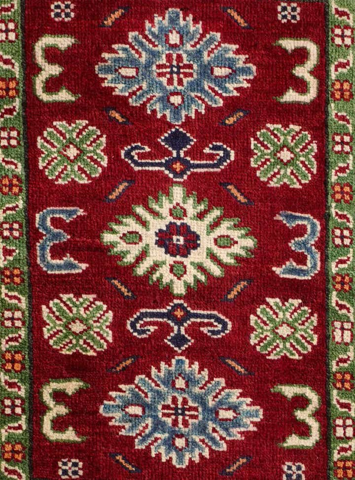 2' x 2' 9 Hand Knotted Kazak Rug