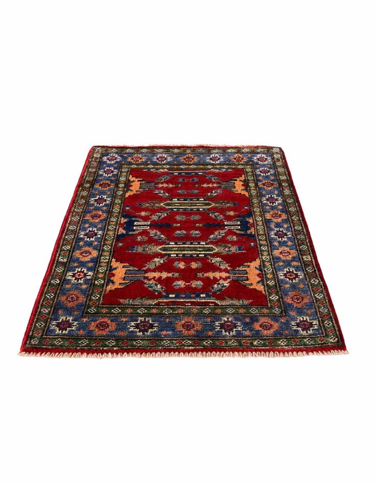 Detail image of 2' x 3' Hand Knotted Kazak Rug