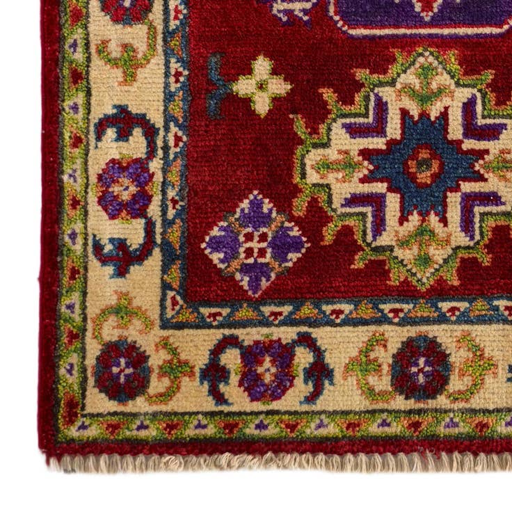 Detail image of 2' x 3' Hand Knotted Kazak Rug