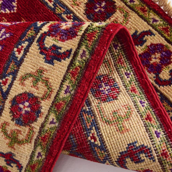 Detail image of 2' x 3' Hand Knotted Kazak Rug