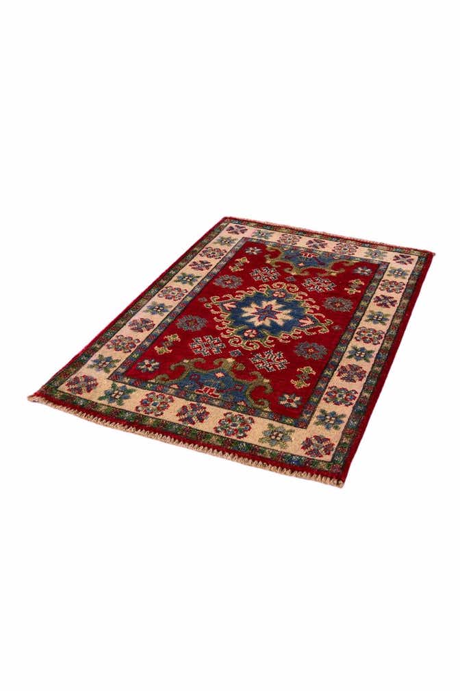 2' x 3' Hand Knotted Kazak Rug