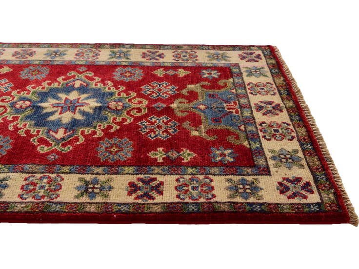 Detail image of 2' x 3' Hand Knotted Kazak Rug