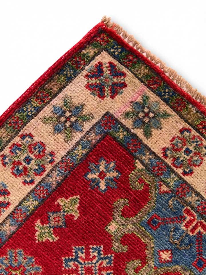 2' x 3' Hand Knotted Kazak Rug