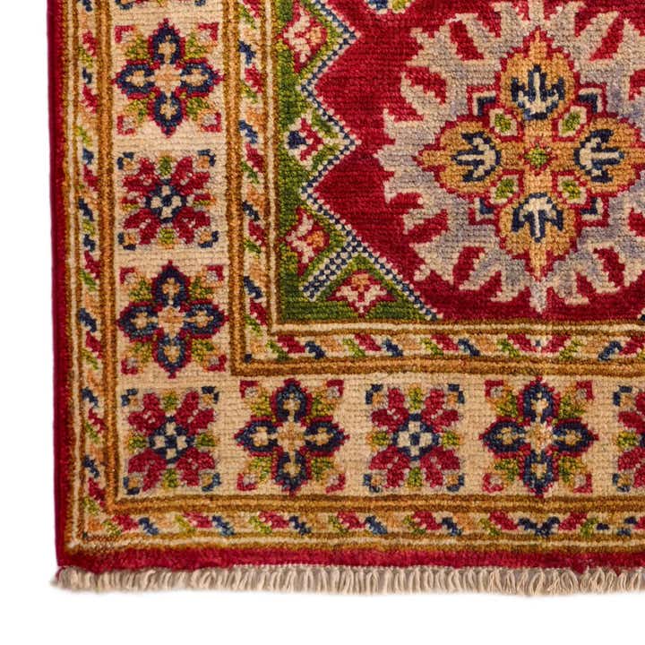1' 11 x 2' 10 Hand Knotted Kazak Rug