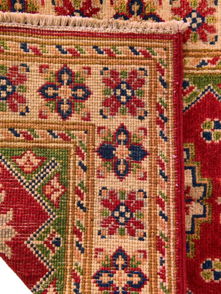 1' 11 x 2' 10 Hand Knotted Kazak Rug