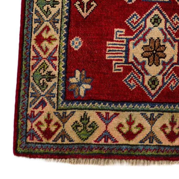 2' 1 x 3' 2 Hand Knotted Kazak Rug