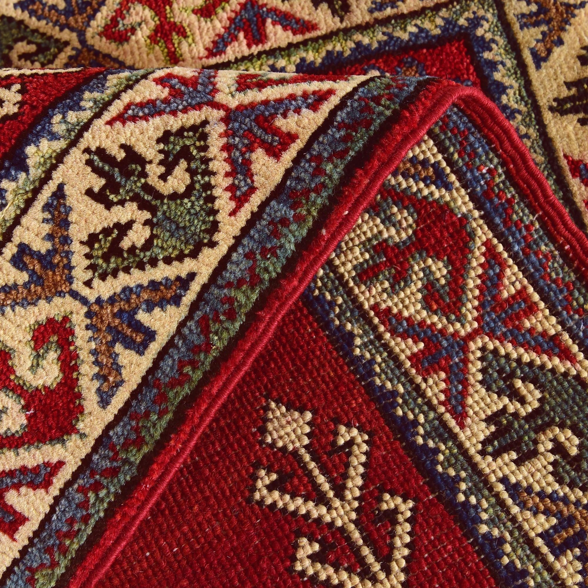 2' 1 x 3' 2 Hand Knotted Kazak Rug