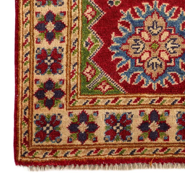 Detail image of 2' x 2' 11 Hand Knotted Kazak Rug