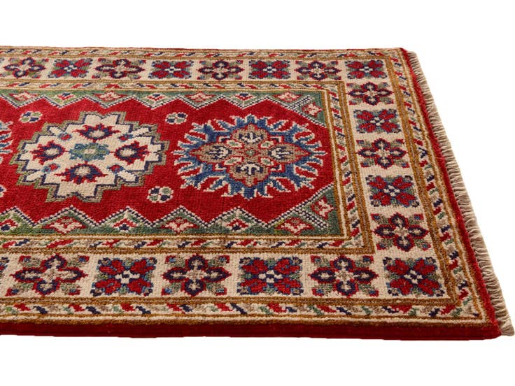 Detail image of 2' x 3' 2 Hand Knotted Kazak Rug