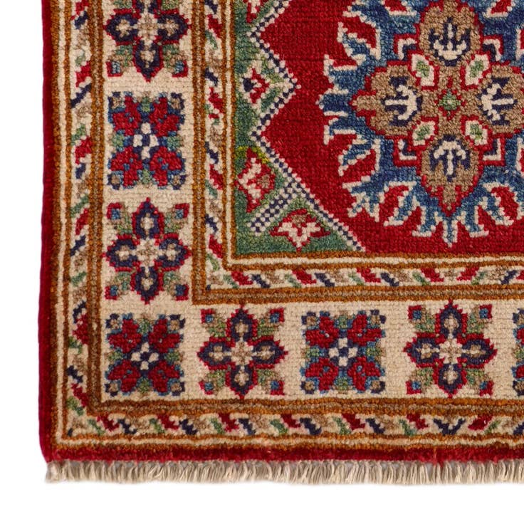 Detail image of 2' x 3' 2 Hand Knotted Kazak Rug