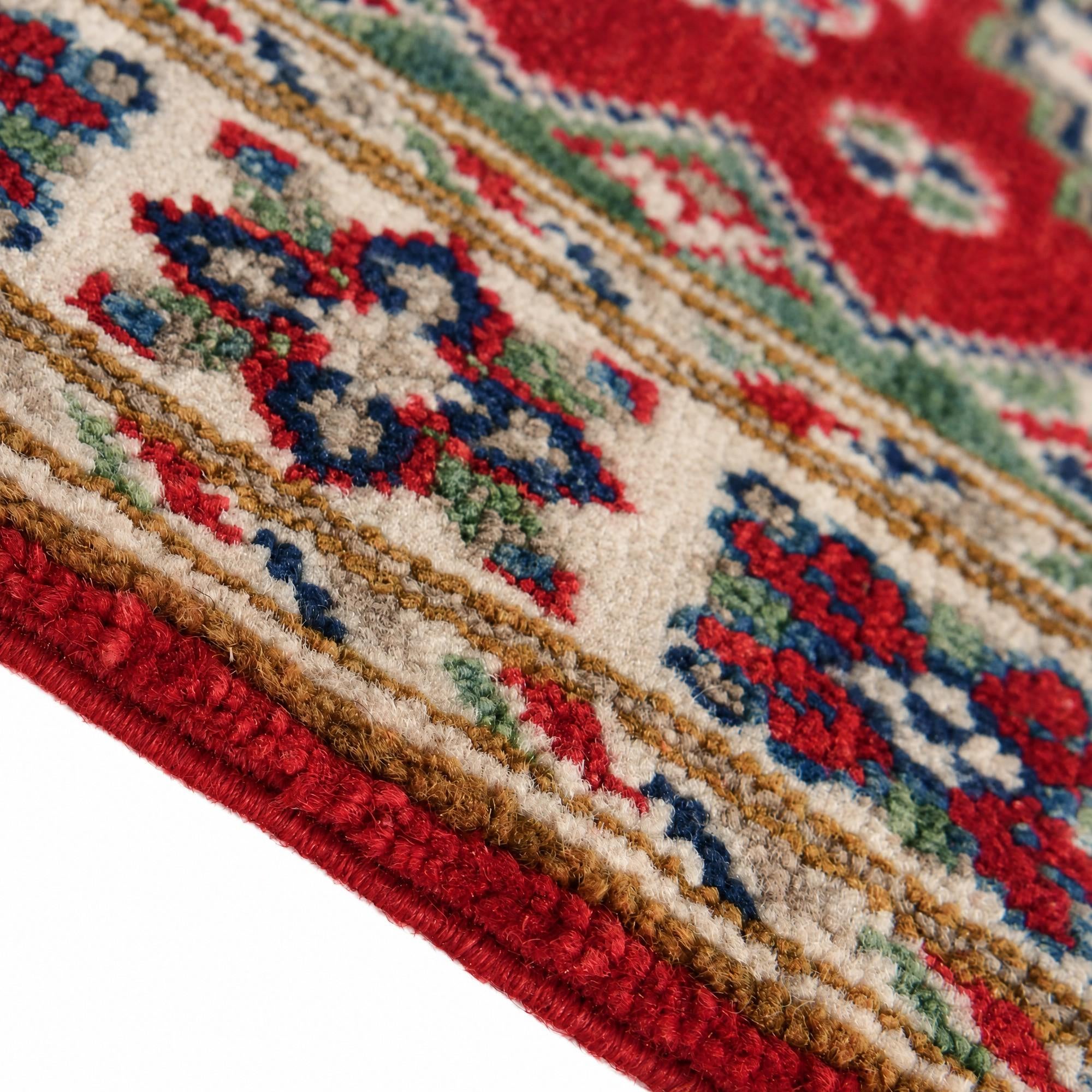 60cm x 95cm Hand Knotted Kazak Rug