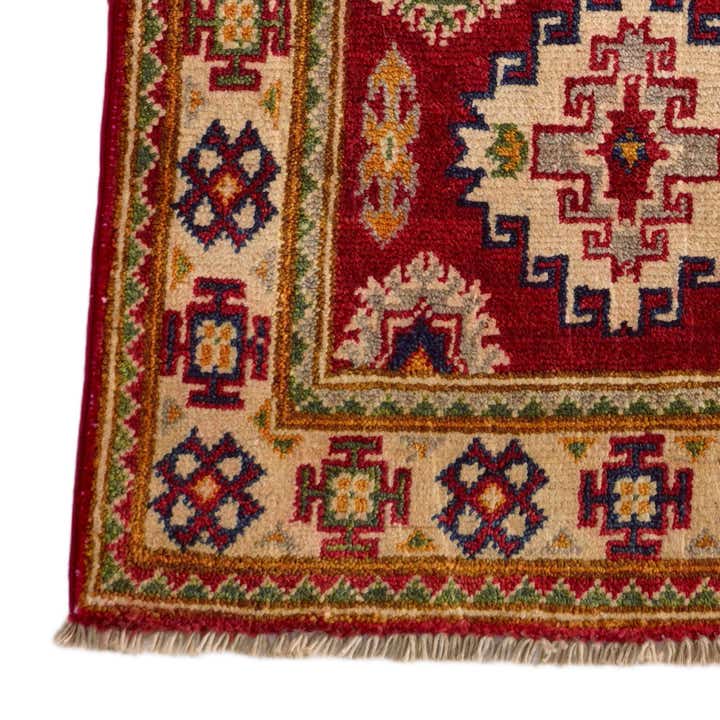 1' 11 x 3' 1 Hand Knotted Kazak Rug