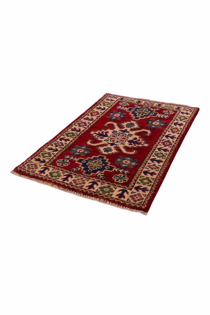 2' x 3' 3 Hand Knotted Kazak Rug