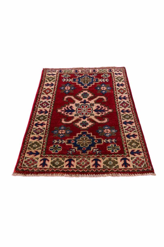 2' x 3' 3 Hand Knotted Kazak Rug