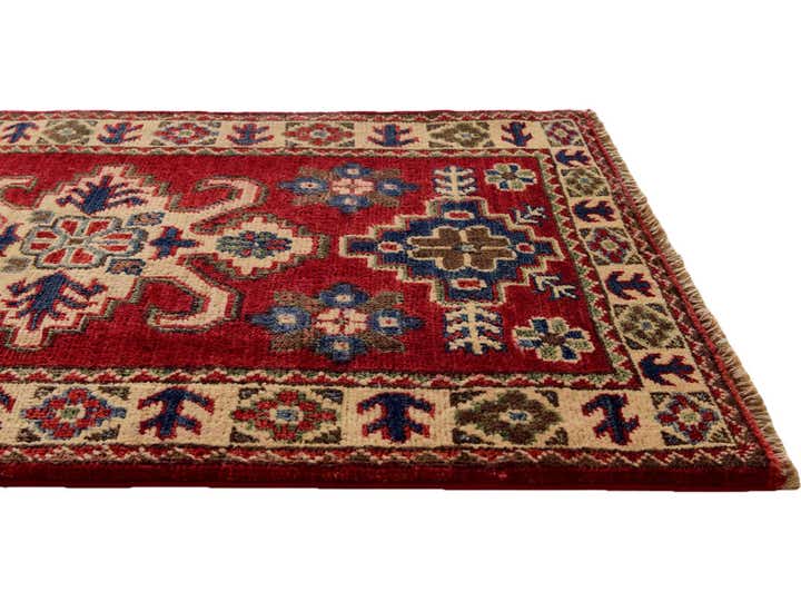 2' x 3' 3 Hand Knotted Kazak Rug