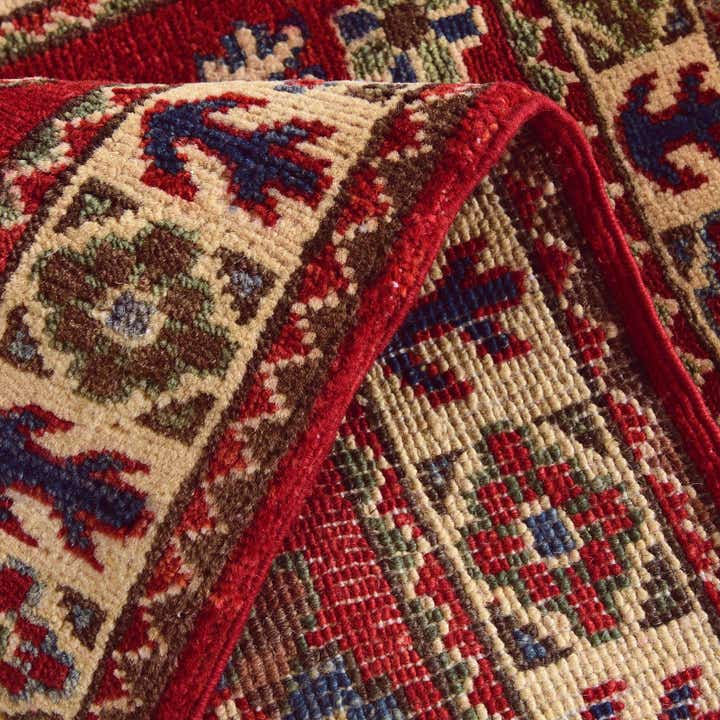 2' x 3' 3 Hand Knotted Kazak Rug