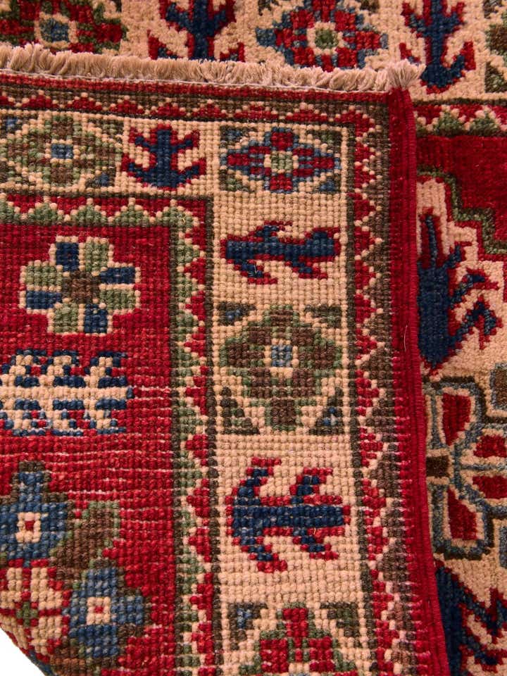 2' x 3' 3 Hand Knotted Kazak Rug