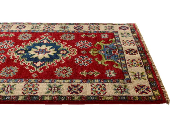 2' x 3' 2 Hand Knotted Kazak Rug