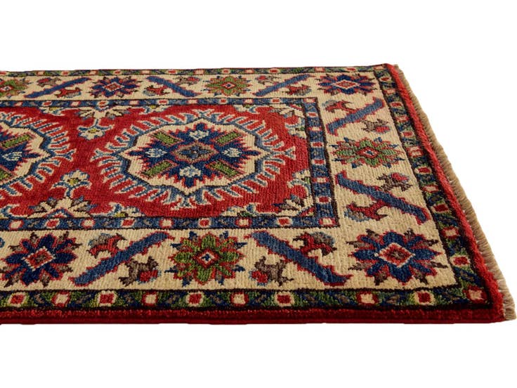 Detail image of 2' x 3' 1 Hand Knotted Kazak Rug