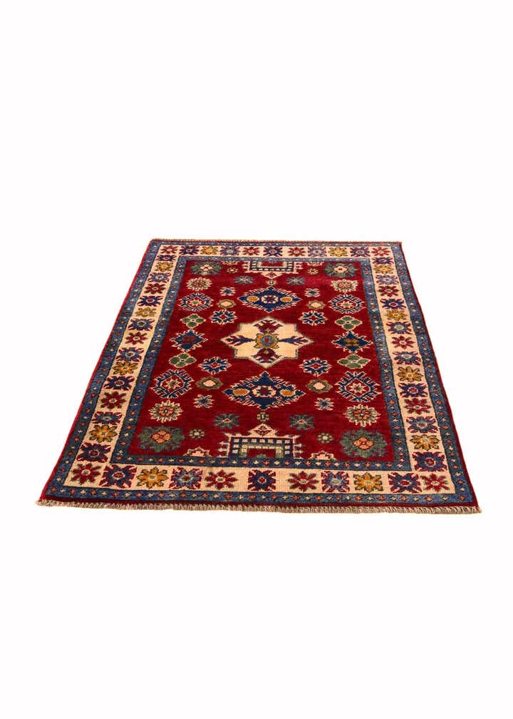 2' 8 x 4' Hand Knotted Kazak Rug