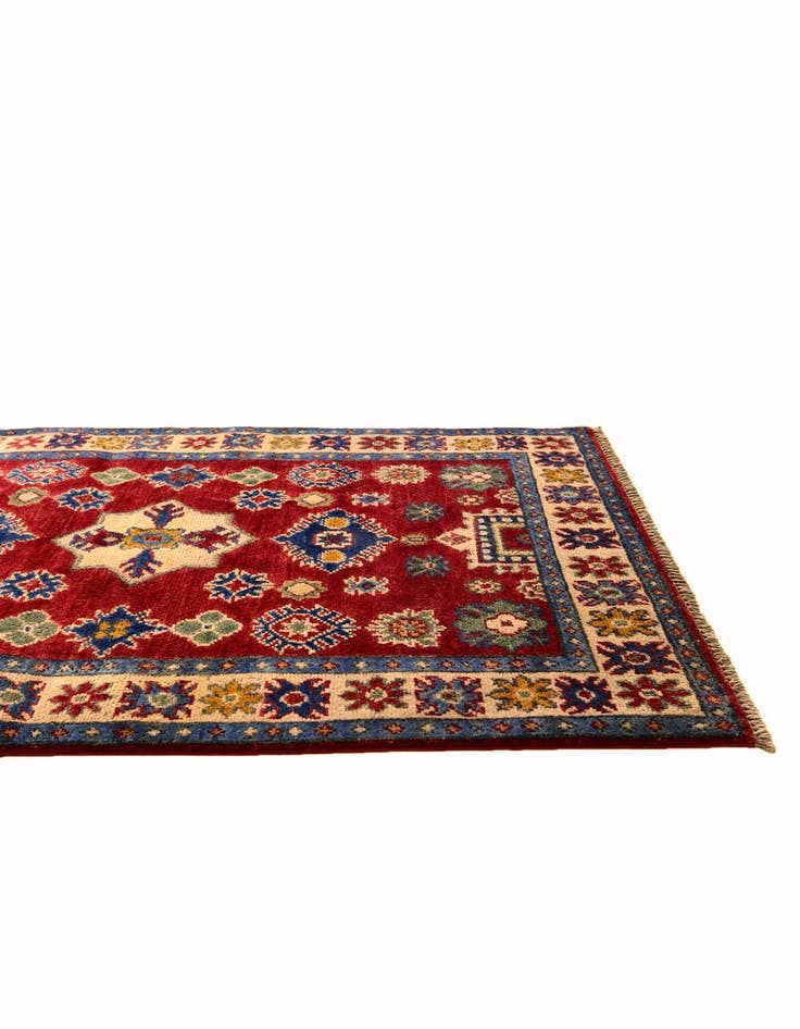Detail image of 2' 8 x 4' Hand Knotted Kazak Rug
