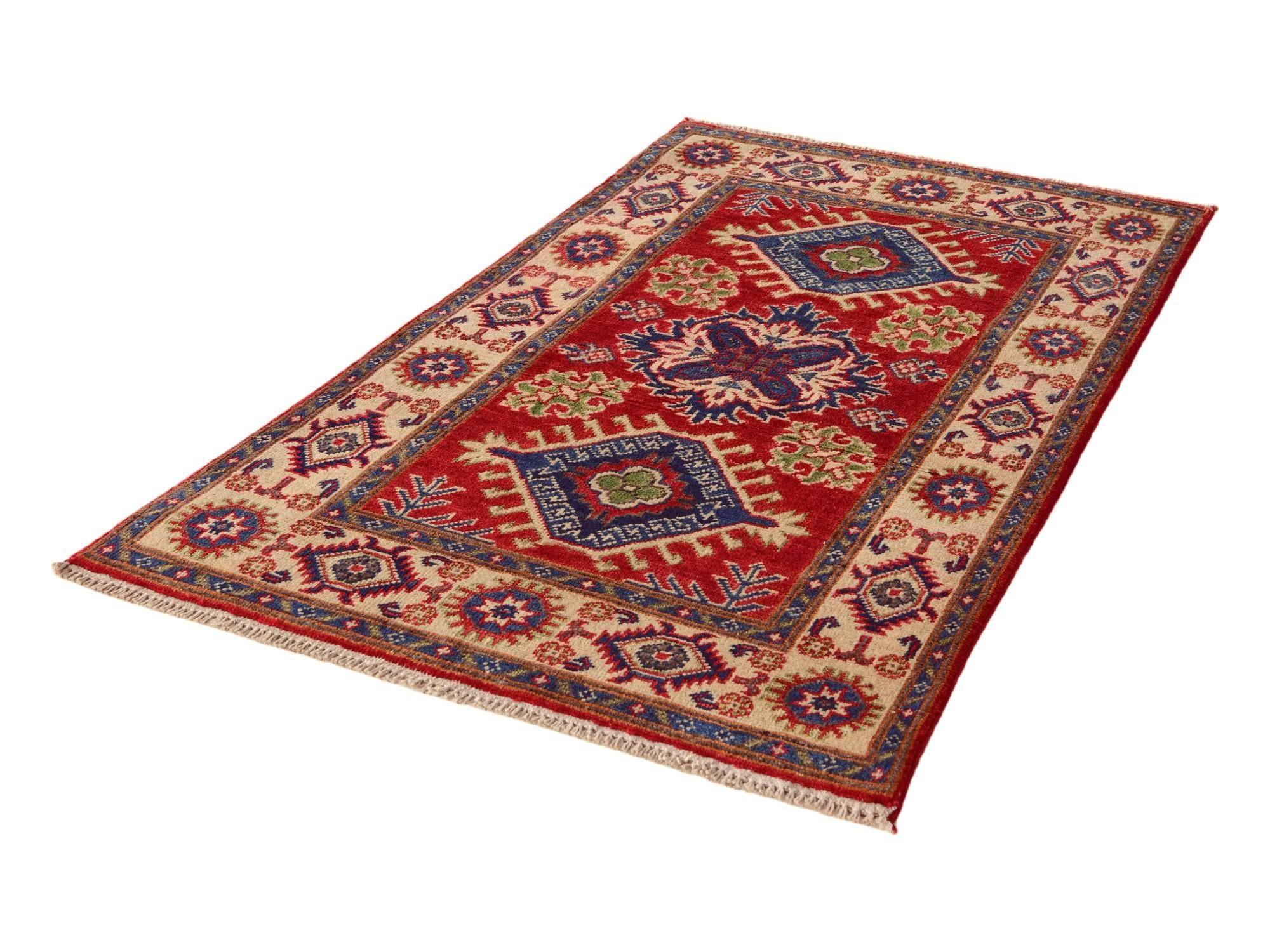 2' 6 x 4' 4 Hand Knotted Kazak Rug