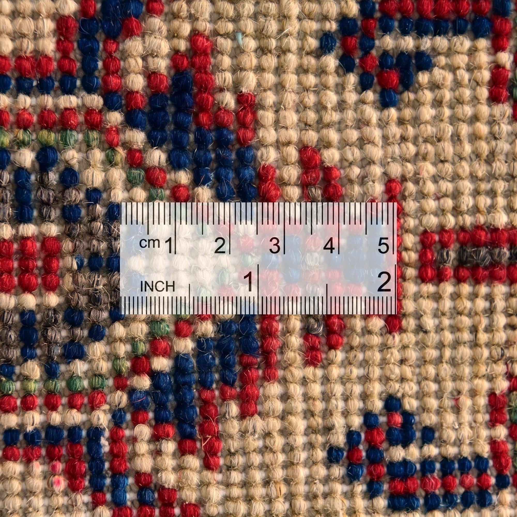 2' 6 x 4' 4 Hand Knotted Kazak Rug