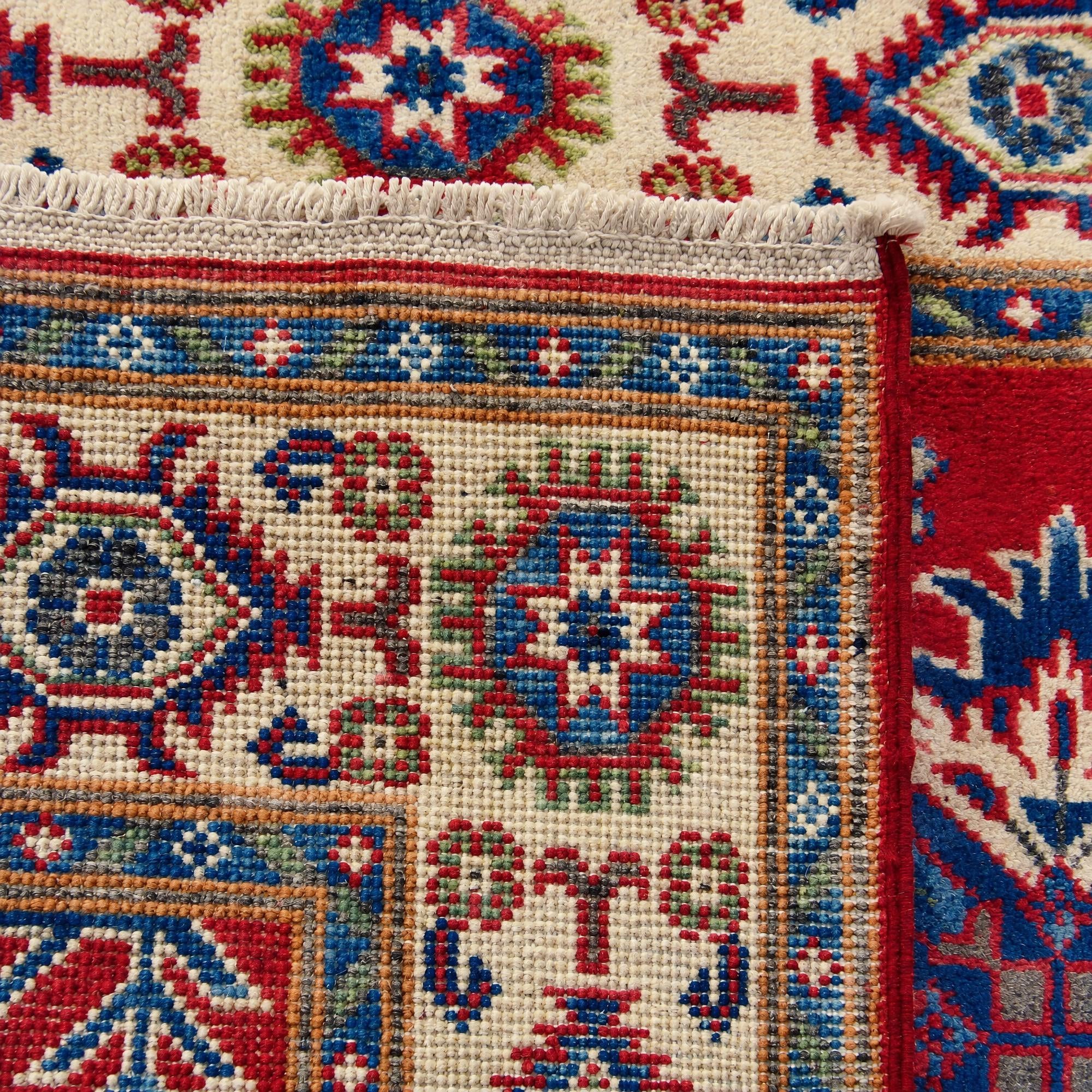 75cm x 130cm Hand Knotted Kazak Rug