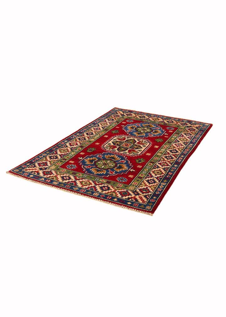 2' 8 x 4' 3 Hand Knotted Kazak Rug