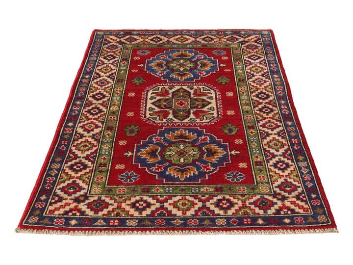 2' 8 x 4' 3 Hand Knotted Kazak Rug