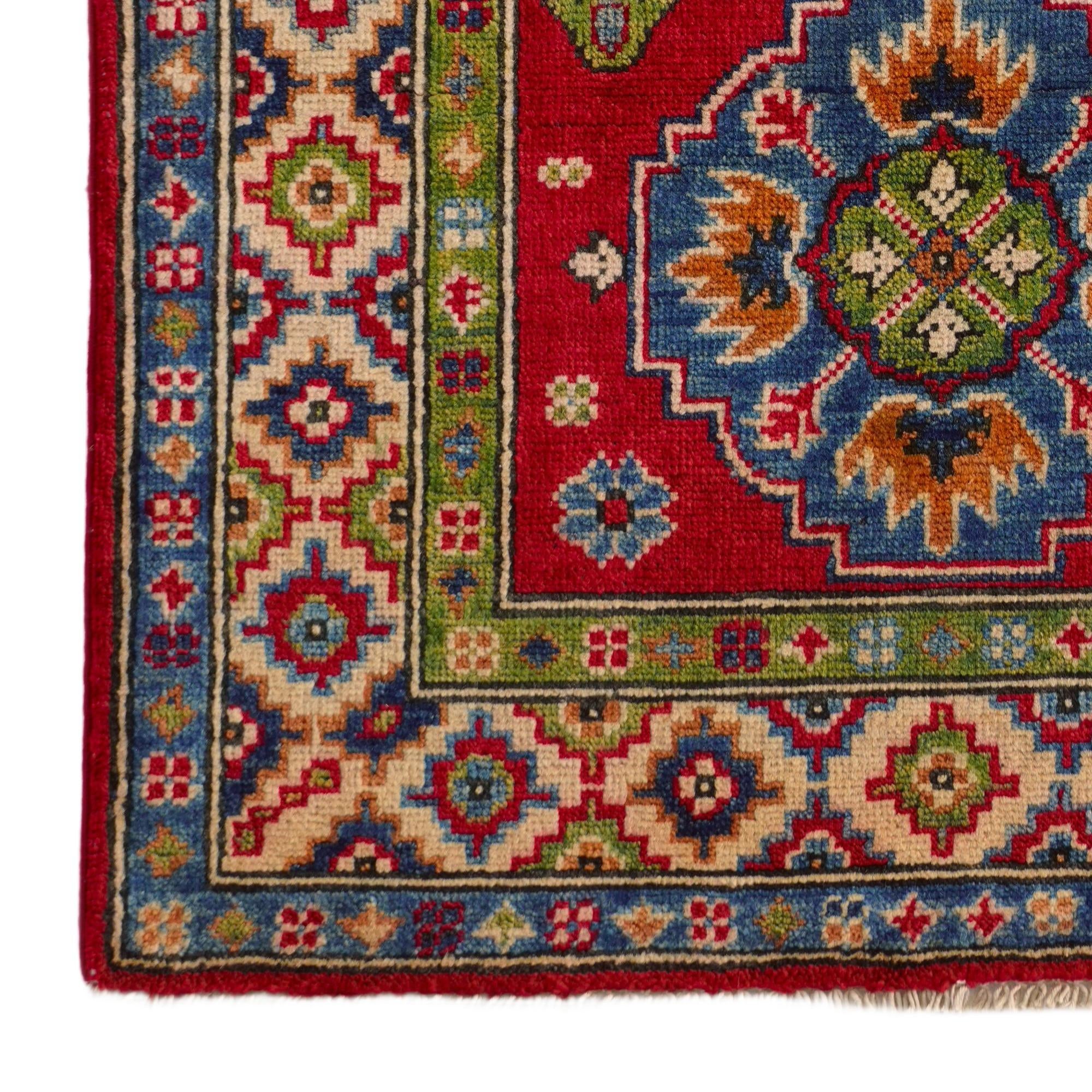 2' 8 x 4' 3 Hand Knotted Kazak Rug