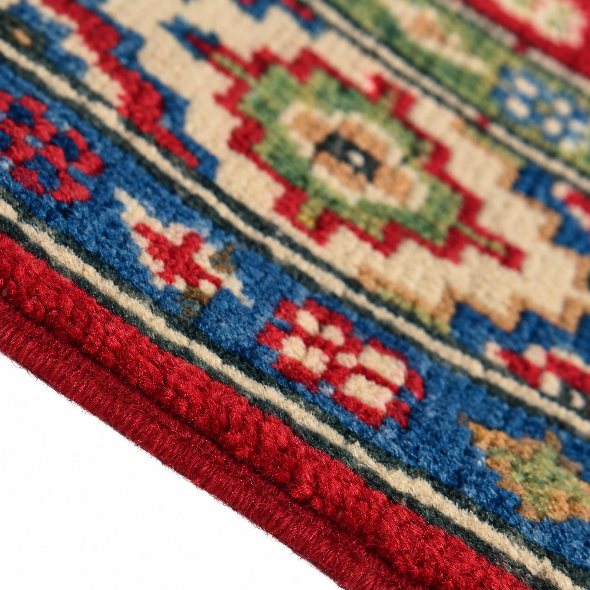 80cm x 130cm Hand Knotted Kazak Rug