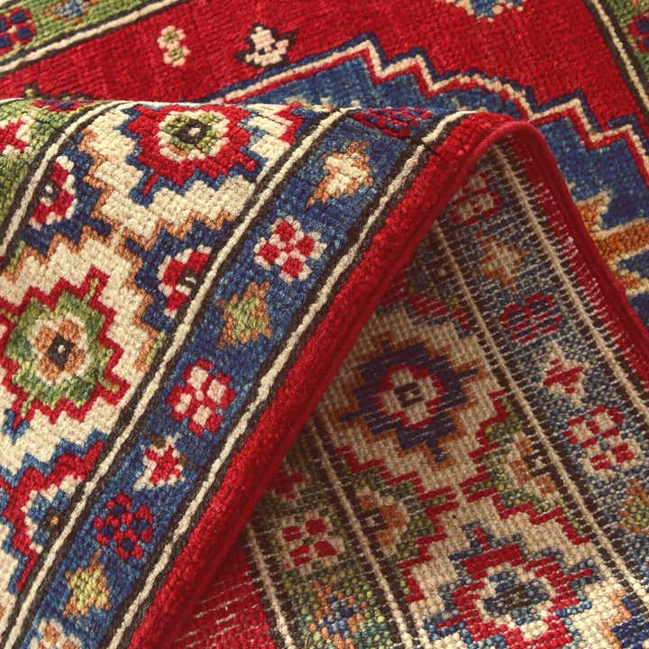 2' 8 x 4' 3 Hand Knotted Kazak Rug