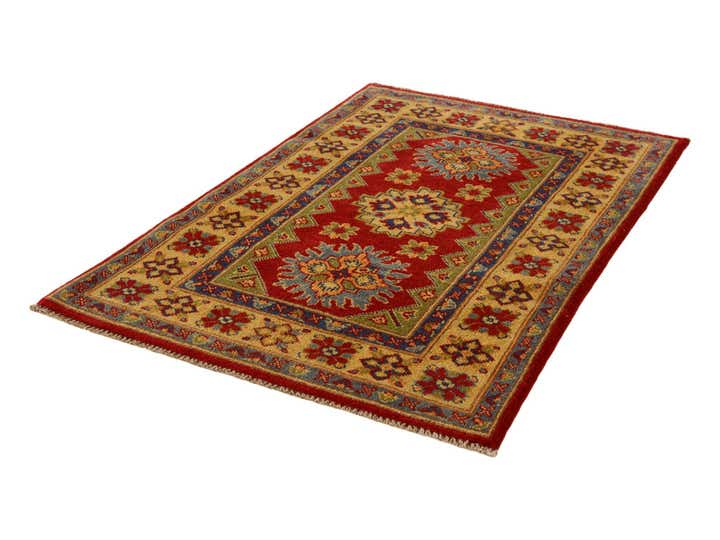 2' 8 x 4' Hand Knotted Kazak Rug