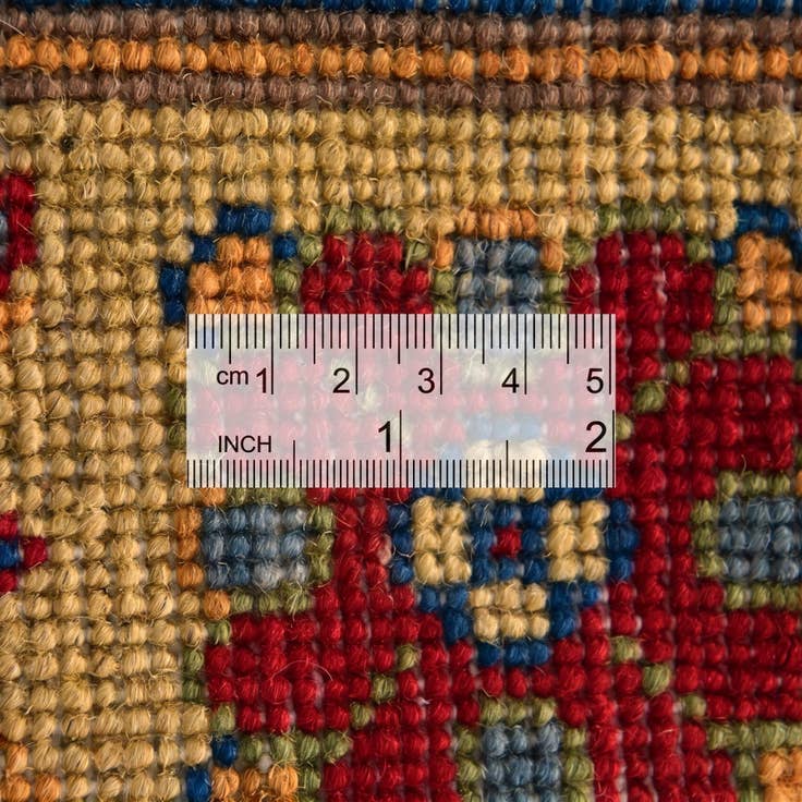 Detail image of 2' 8 x 4' Hand Knotted Kazak Rug